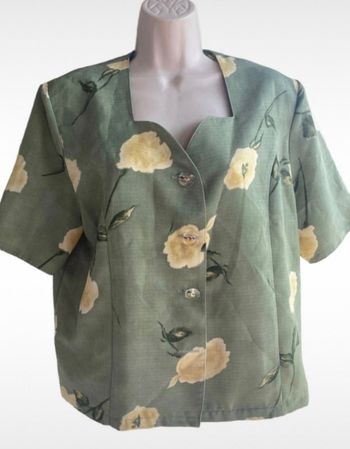 Chemise fleurs