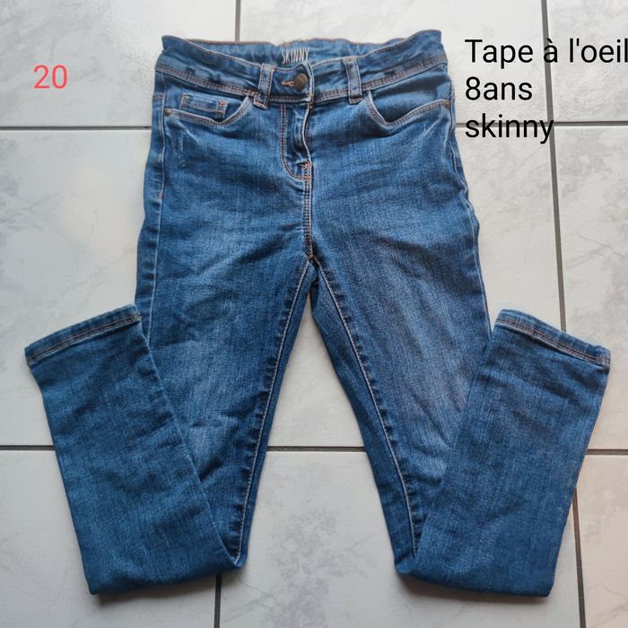 Jeans skinny 8 ans
