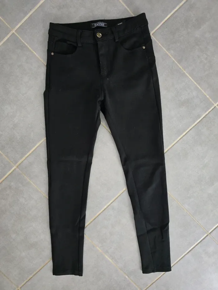 Pantalon skinny noir