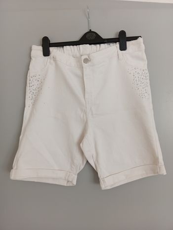 Short blanc t44/46