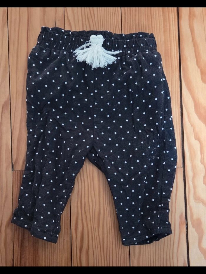 Pantalon à pois Kiabi