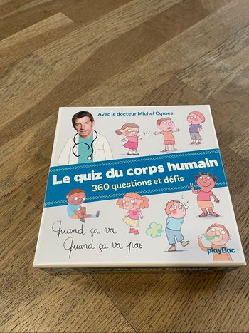 Jeu quiz sur le corps humain complet