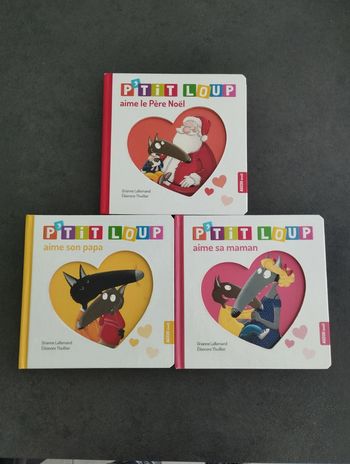 Livres p'tit loup : aime Papa, Maman et le père Noël