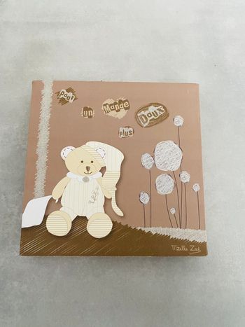 Cadre déco chambre bebe / enfant 20x20