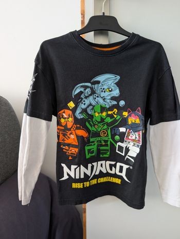Tee-shirt manches longues garçon Primark Lego Ninjago 3-4 ans 104 cm