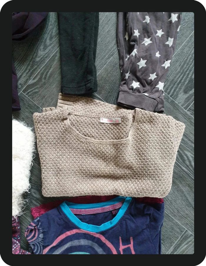 Lot de 7 vêtements hiver fille 4 ans - photo numéro 5