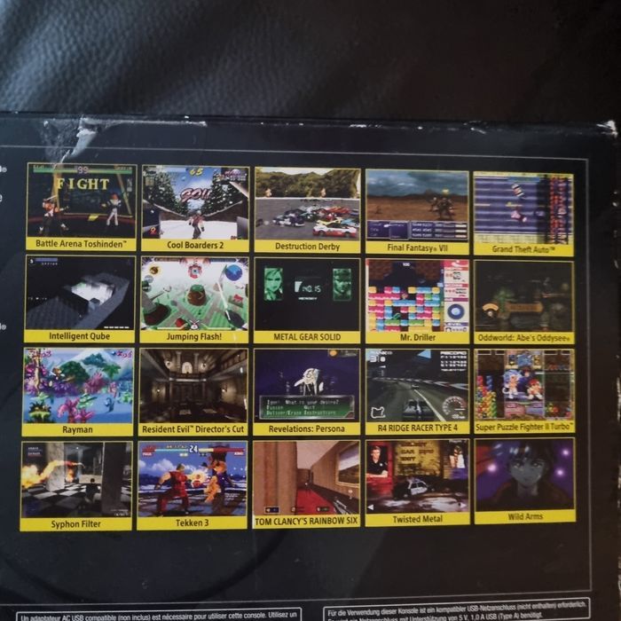 mini console PlayStation one mini  avec 20 jeux intégrés 🎁 neuf 🎁 - photo numéro 9
