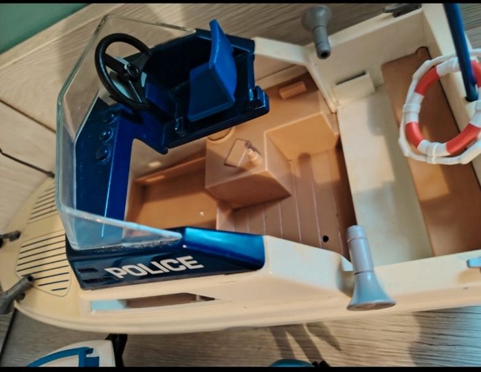 Lot bateaux police playmobil - photo numéro 5