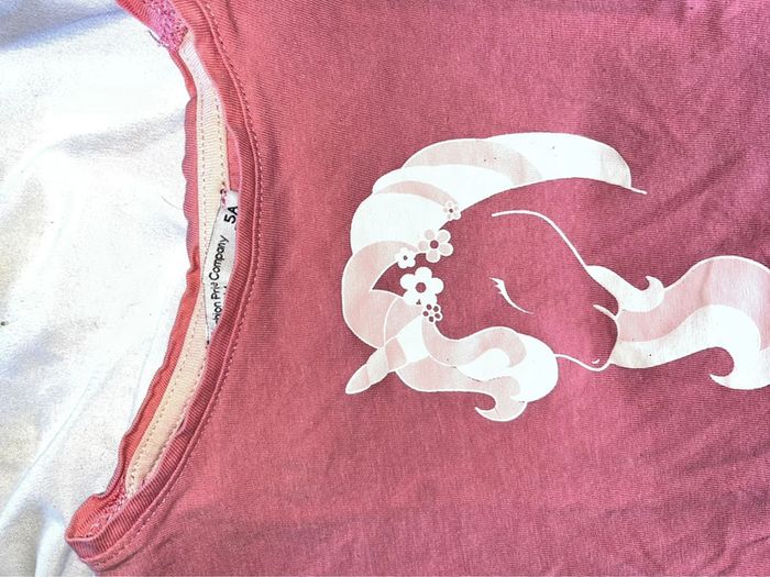 T shirt licorne - photo numéro 2