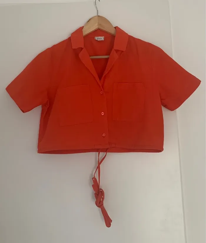 Chemise orange