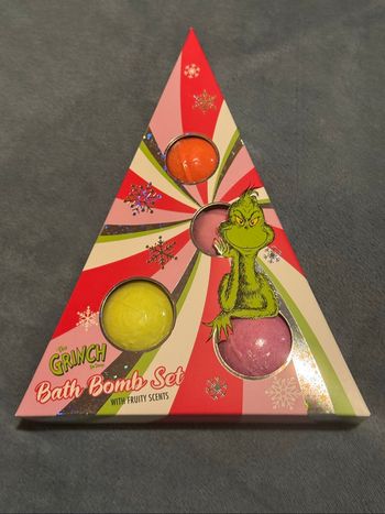 Coffret bombes de bain Grinch
