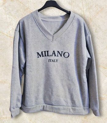 Pull Milano italy gris