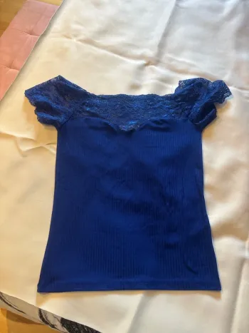 T shirt dentelle