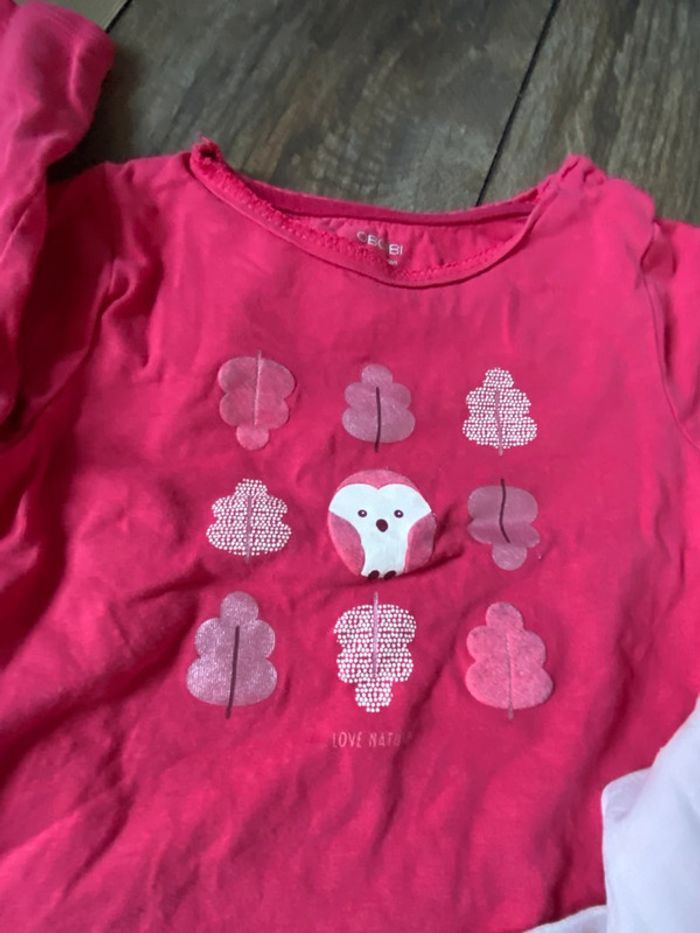 Lot de 3 pulls fille Obaïbi 12 mois - photo numéro 4