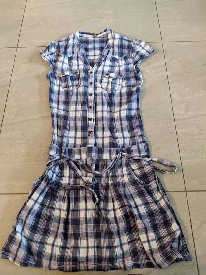 Robe a carreaux 36