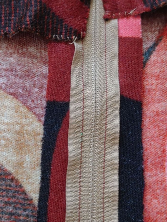 Jupe vintage lainage fait main taille 36 - photo numéro 9