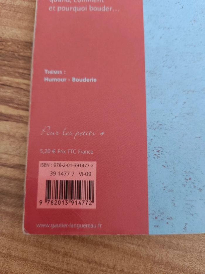 Livre Moi, je boude - photo numéro 3