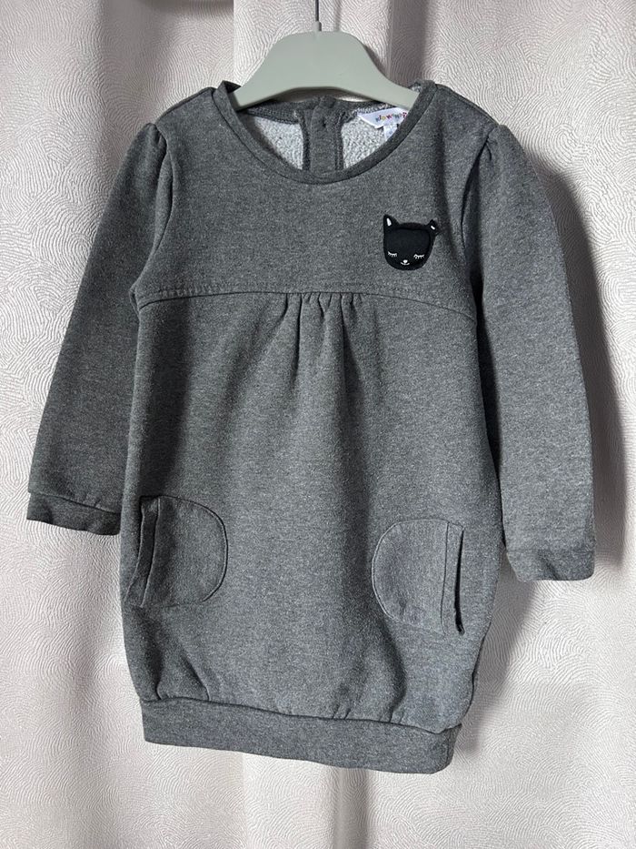 Robe chat gris chaude et confortable 4 ans kidkanaï - photo numéro 6