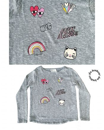 8-10 ans pull fin h&m (140 cm taille 9-10 ans)