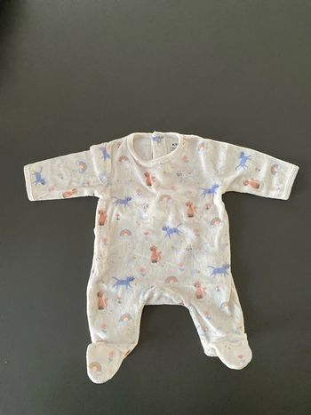 pyjama kiabi en 1 mois