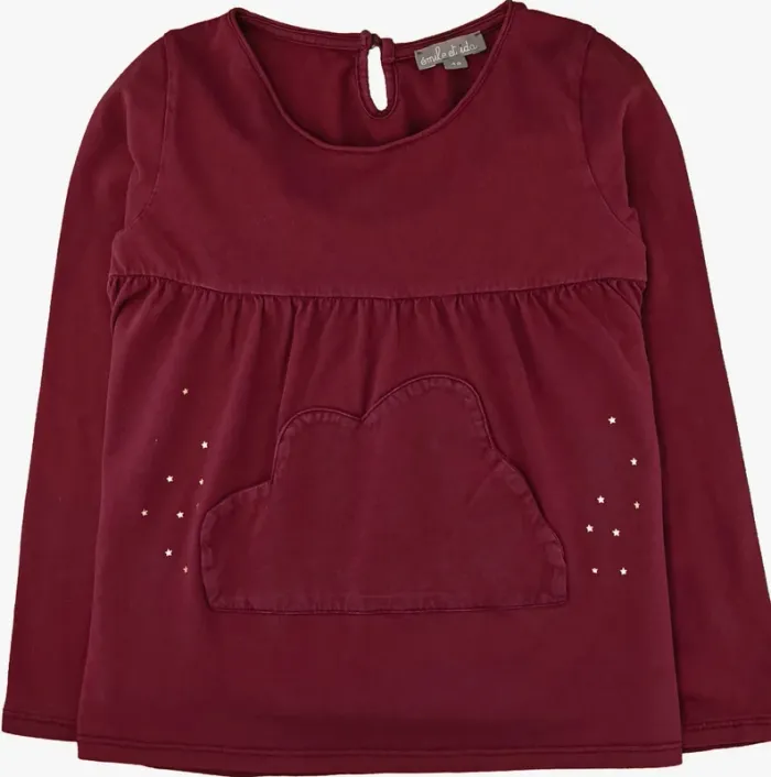 Émile et Ida Blouse à manches longues 4 ans