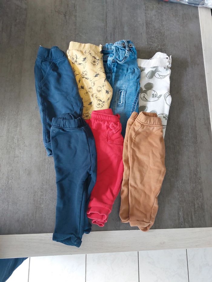 Lot pantalon - 12 mois