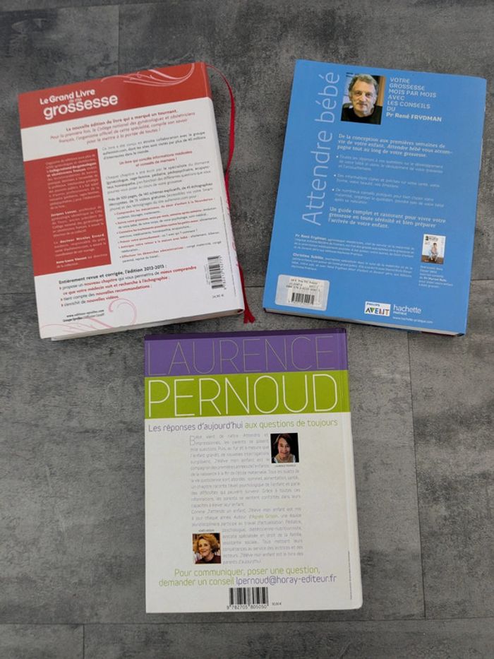 Lot de 3 livres sur la grossesse et la maternité - photo numéro 2