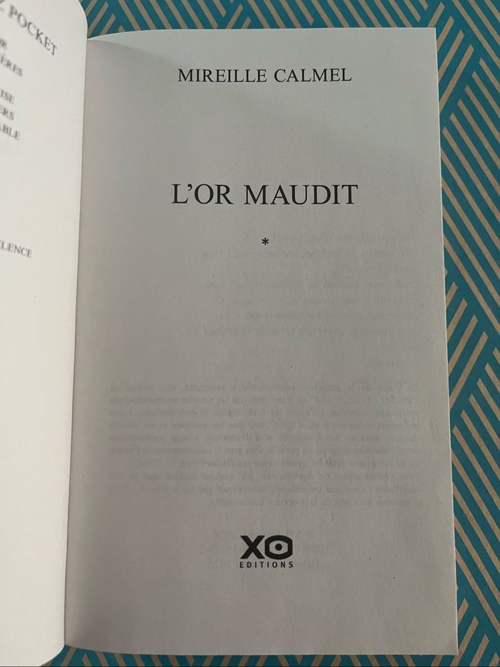 « L’or maudit » de Mireille Calmel - photo numéro 4
