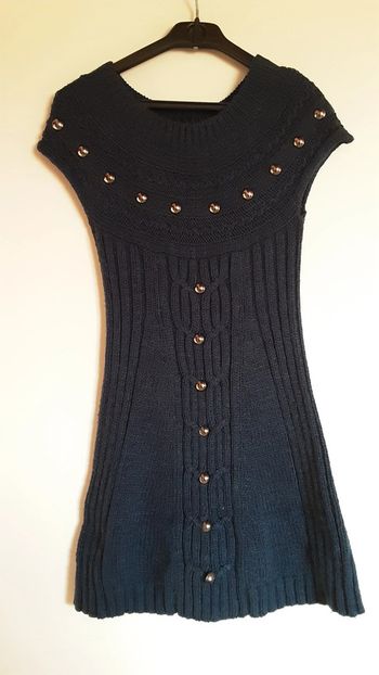 Robe pull sans manche
