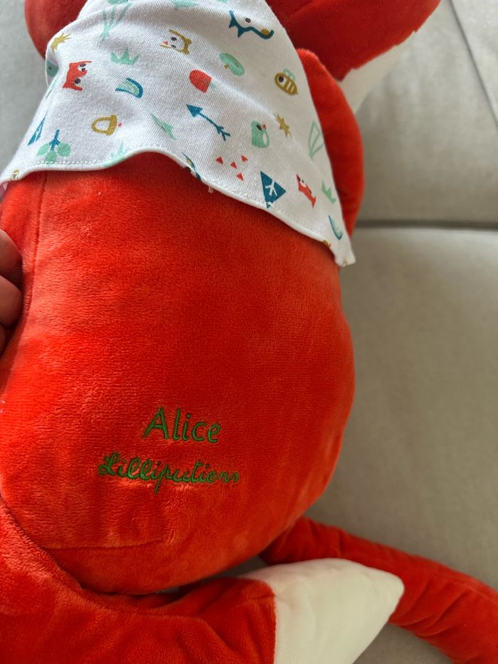 Peluche Alice le renard lilliputiens - photo numéro 6