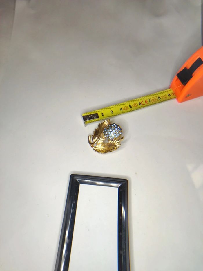 Broche strass bleus - photo numéro 8