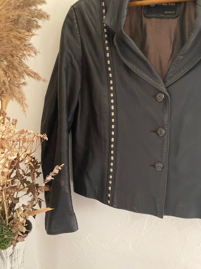 Veste en cuir - photo numéro 4
