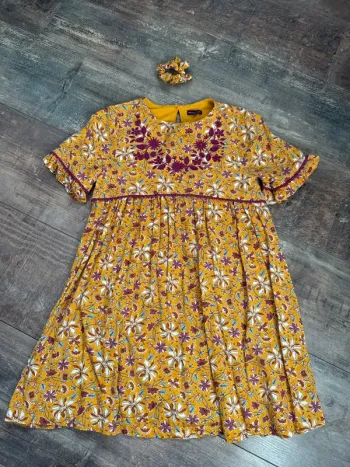 Robe avec son chouchou sergent major 8 ans