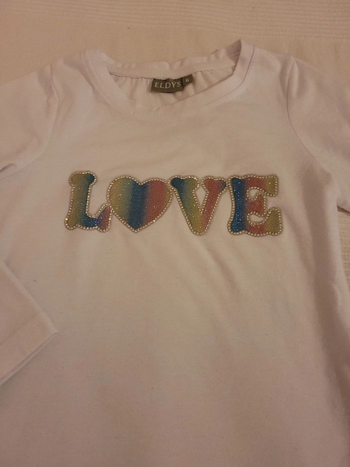 T shirt manches longues 6ans - photo numéro 2