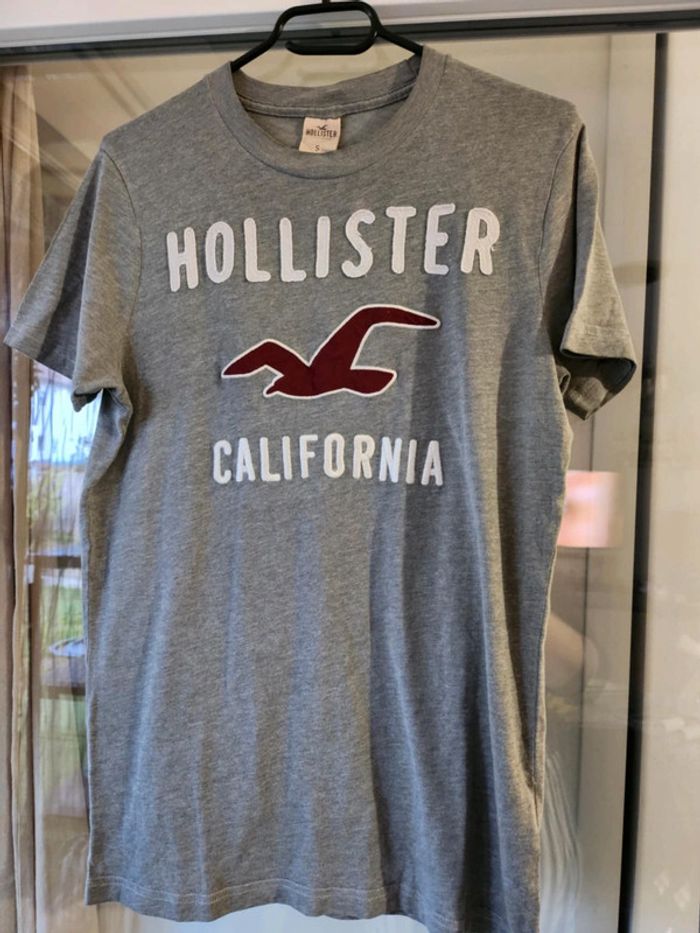 T-shirt hollister gris taille S