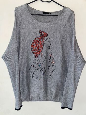 Pull avec strass