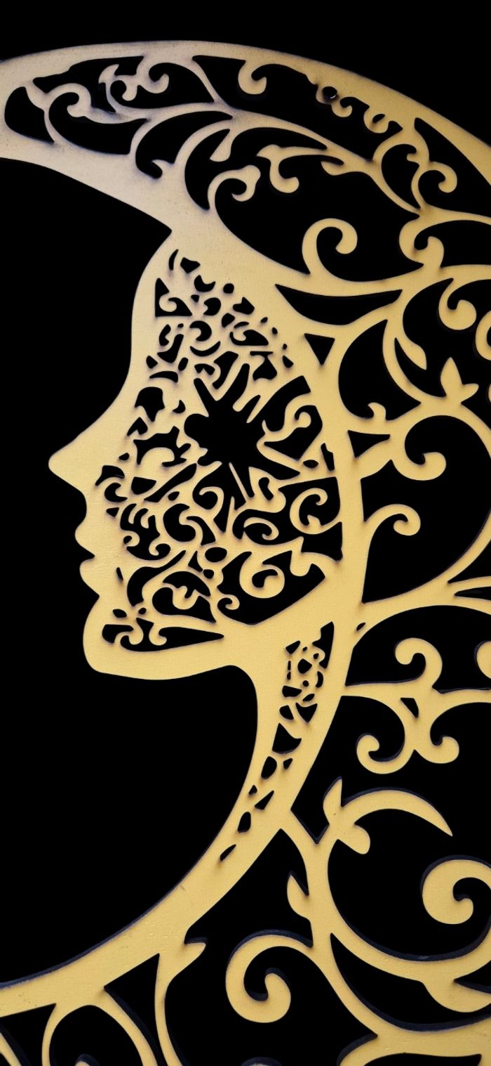 Lune visage - photo numéro 4