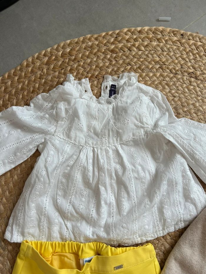 Ensemble blouse short et gilet sergent major - photo numéro 2