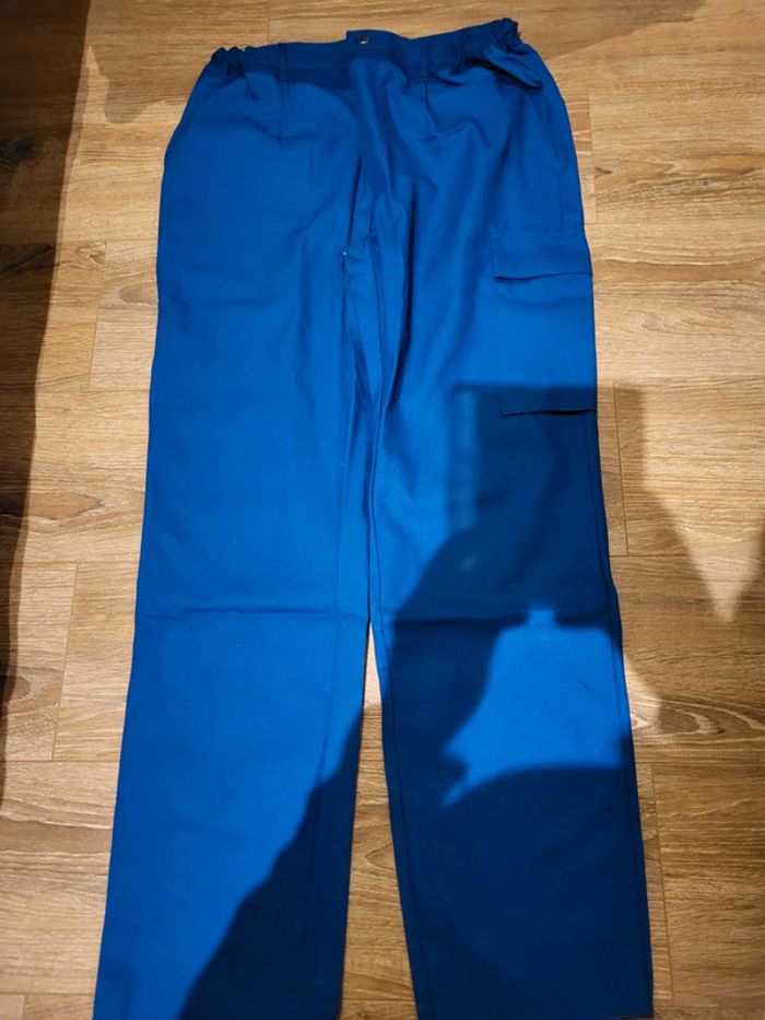 Lot de 4 pantalons bleu de travail Mulliez-Flory en XL neuf 🏷 - photo numéro 2