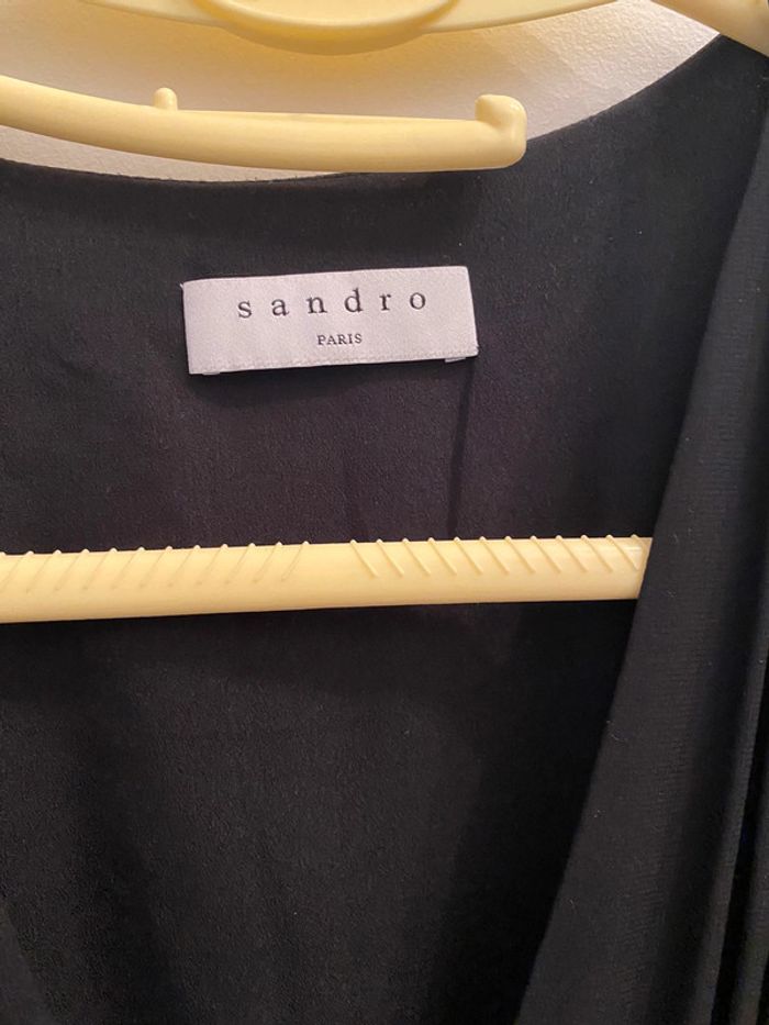 Robe Sandro noire - photo numéro 2