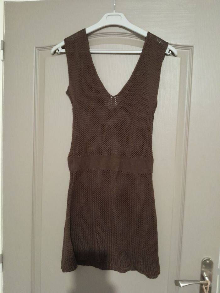 Tunique robe en laine taille 36/38 - photo numéro 3