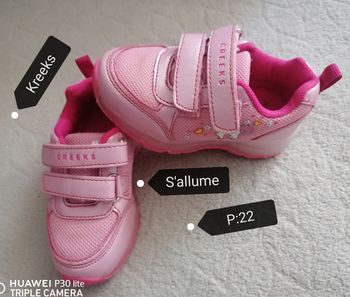 Basket fille s'allument