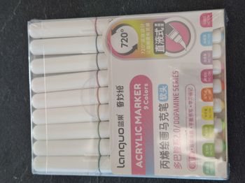 Boîte de 9 feutres acryliques Languo – Dopamine 2.0 Series