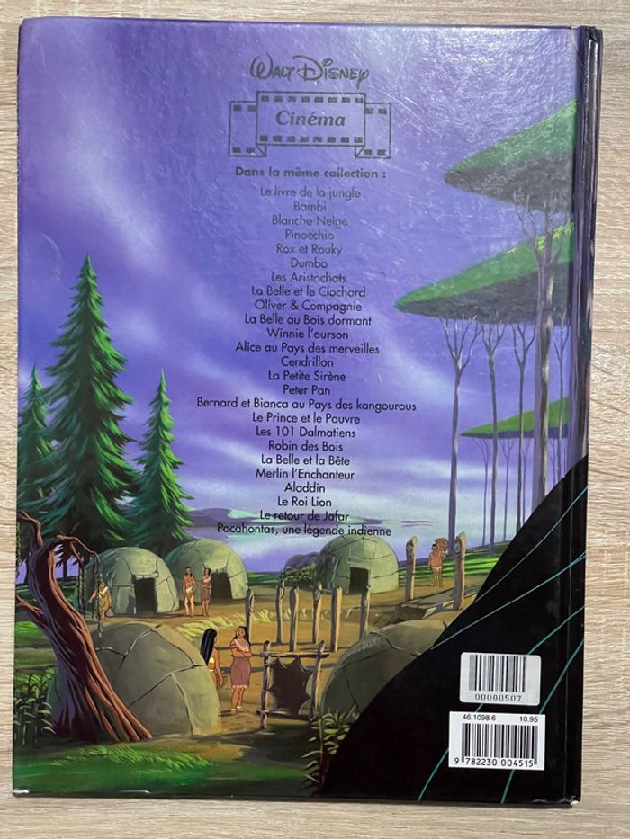 Livre de Pocahontas vintage - photo numéro 5