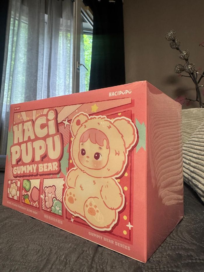 Popmart Hacipupu Gummy Bear Series Vinyl Face Set - photo numéro 4