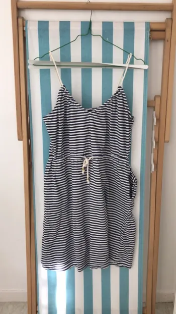 Robe d’été marinière cordon de marin