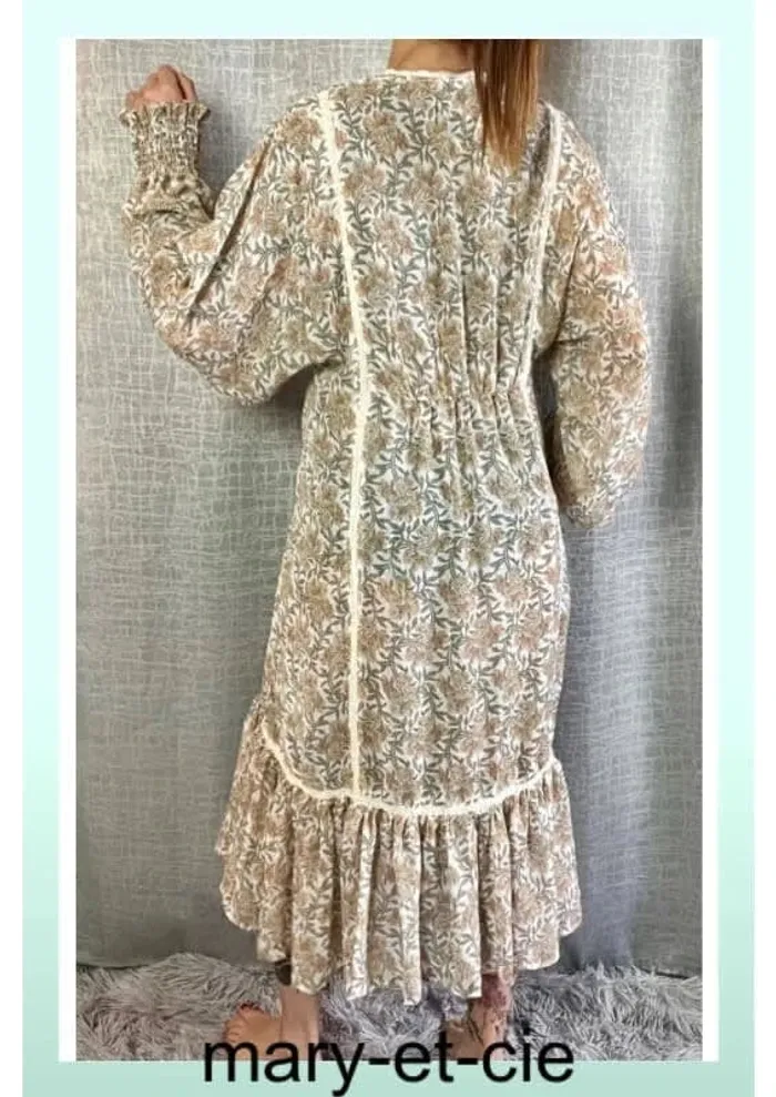 SOLDÉ - Robe bohème longue taille S/M - last queen - photo numéro 7