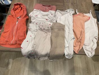 Lot 18 mois 9 pièces fille