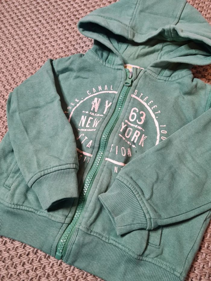 Lot de 3 gilets à capuches garçon - 3 ans - photo numéro 3