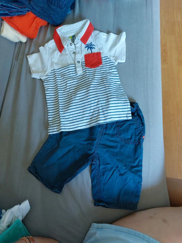 Ensemble short tee shirt